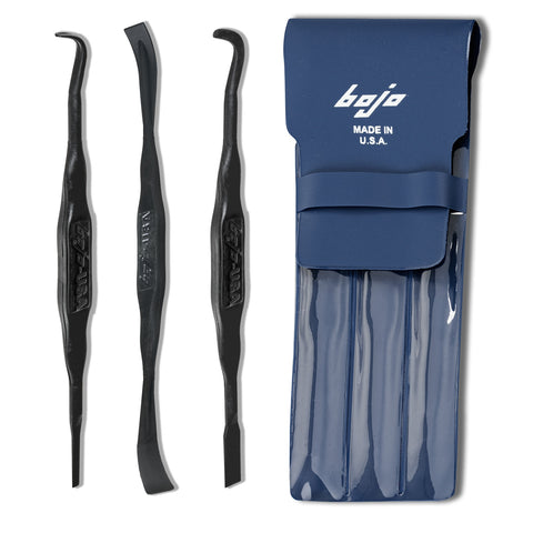 Image of SAT2-3KIT-XNGL: 3-Piece Seal Applicators & Sealant Smoothing Plastic Tool Kit in Pouch