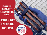 SST2-3KUK-CEL: 3-Piece Sealant Smoothing Tool Kit in Pouch
