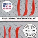 SST2-3KUK-CEL: 3-Piece Sealant Smoothing Tool Kit in Pouch