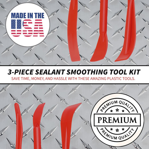 Image of SST2-3KUK-CEL: 3-Piece Sealant Smoothing Tool Kit in Pouch