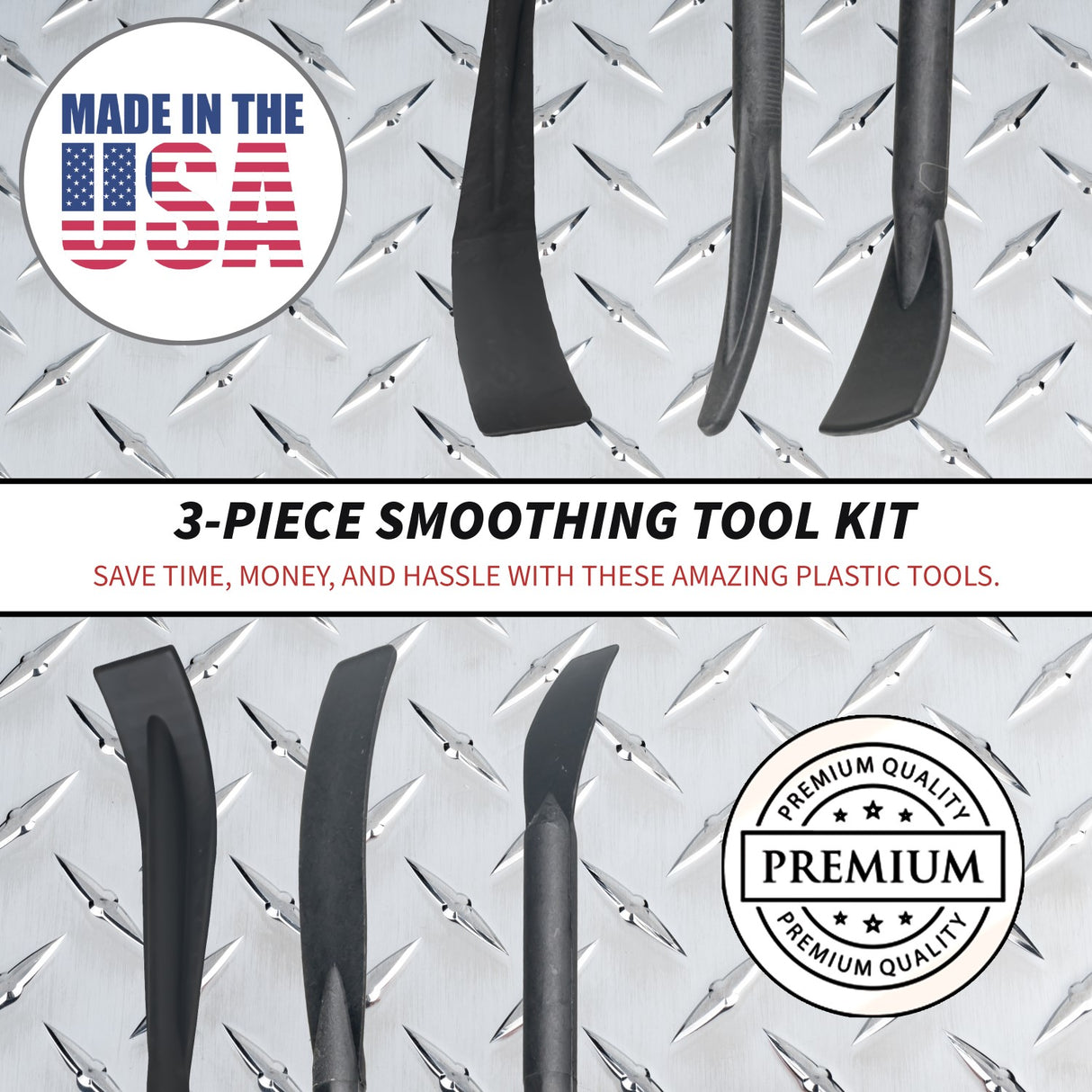 SST2-3KUK-XNGL: 3-Piece Smoothing Tool Kit in Pouch