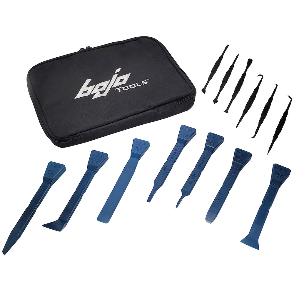 ZB-M13-SEM-BLK: 13-Piece Small Engine Maintenance Tool Kit in Zipper Bag