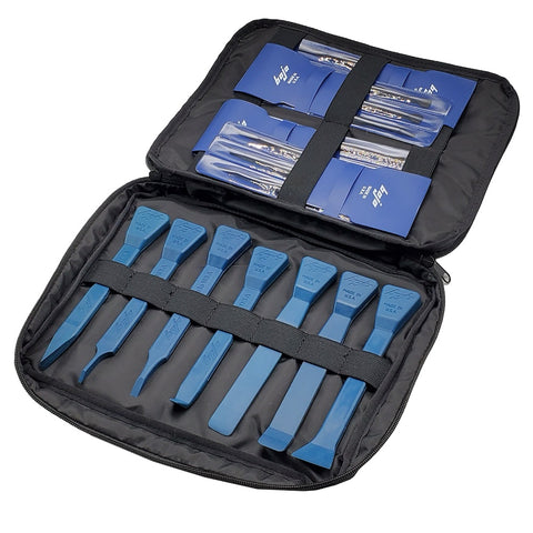 Image of ZB-M19-SEM-BLK: 19-Piece Small Engine Maintenance Tool Kit in Zipper Bag