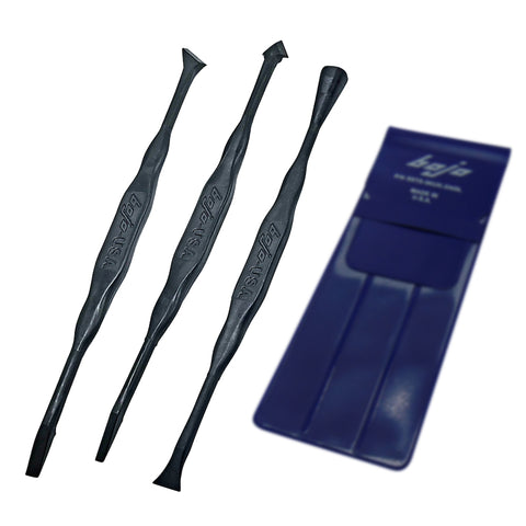 Image of MST2-3KIT-XNGL: 3-Piece Micro Scraper Tool Kit in Pouch